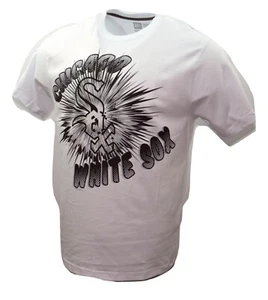 Chicago White Sox MLB Explode White Baseball T-Shirt 5th & Ocean by New Era - Picture 1 of 3