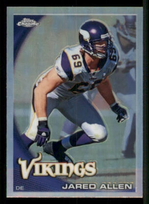 2010 Topps Chrome Refractors #C202 Jared Allen - Image 1 of 2