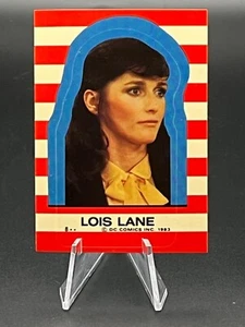 1983 Topps DC Comics Superman Sticker  Lois Lane #8 Margot Kidder - Picture 1 of 2