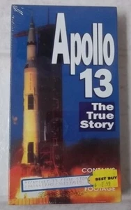 NEW Sealed Apollo 13 The True Story Best Buy VHS VCR Video Tape 1995 - Picture 1 of 4