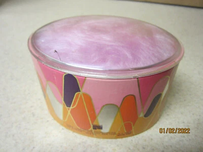 复古 FABERGE 音乐女式粉尘未使用 5 盎司  — 第 1/4 张图片