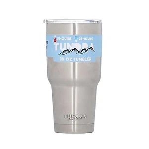 HEIM's Tundra Vacuum Insulated Sealed Tumbler 18/8 Stainless Steel Sip Cap 30oz - Picture 1 of 4
