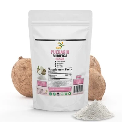 PUERARIA MIRIFICA WHITE KWAO KRUA POWDER ORGANIC (THAILAND) 100G BY SMS - Image 1 of 3