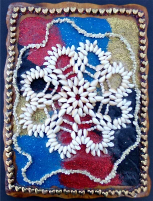 Casa de Playa Concha Espiral Corazón Piedra 3D Original Única Abstracta Firmada Hecha a Mano Foto 1 de 4