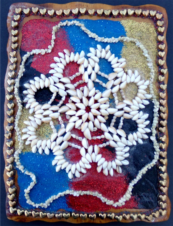 Casa de Playa Concha Espiral Corazón Piedra 3D Original Única Abstracta Firmada Hecha a Mano Foto 1 de 4