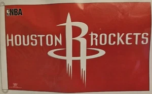 Houston Rockets NBA Baloncesto 3' X 5' Bandera Bandera Nuevo en Paquete NUEVO Wincraft Diseño Rojo - Imagen 1 de 2
