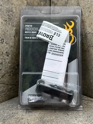 Browning Sporter Recoil Hawg Muzzle Brake - Matte Black 1293084 - Image 1 of 3