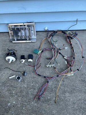 Kenmore 80 Series Dryer Heater Element Thermal Timer Wiring Switch Lot - Image 1 of 4