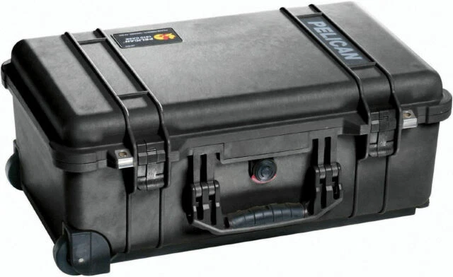 Pelican 1510-000-110 Carry On Case with Pick 'N' Puck Foam (Black)