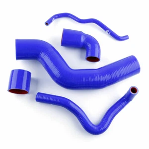 Blue Silicone Intercooler Turbo Boost Hose Kit for Audi A3 TT MK1 1.8T 180PS - Picture 1 of 12
