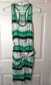 Vestido para mujer CALVIN KLEIN mezcla de rayón multicolor jersey espalda deportiva talla 4 - Imagen 1 de 5