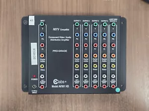 CeLabs AV501HD HDTV 1X5 Component A/V Distribution Amplifier with Digital Audio - Picture 1 of 6