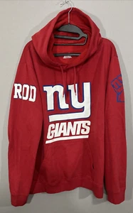 New York Giants Red Hoodie Rod Season 2018 Mens Size XL - Picture 1 of 12