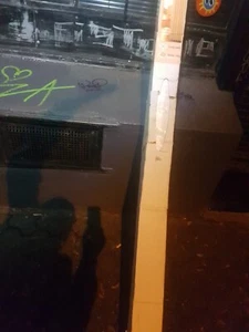 FALT SCHIEBE TÜR 2 m x 1 m - ABHOLUNG KÖLN - NOCH VERPACKT - Bild 1 von 3