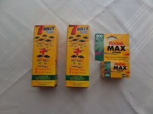 Kodak MAX zoom 35mm Film 15 Rolls Color Print  800 film