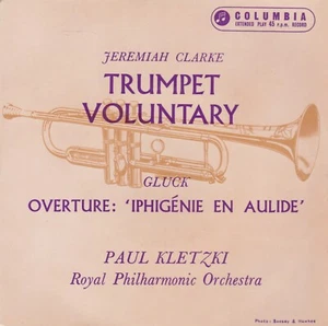 Royal Philharmonic Orchestra – Jeremiah Clarke: Trumpet Voluntary 7" vinyl EP VG - Picture 1 of 4