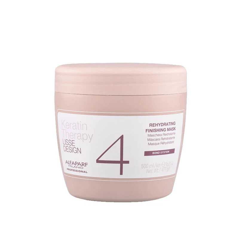 Maschera idratante ALFAPARF MILANO Keratin Therapy Lisse Design 4 500ml