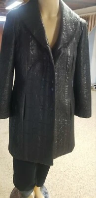 Abrigo negro para mujer Elliott Lauren 8 Foto 1 de 4