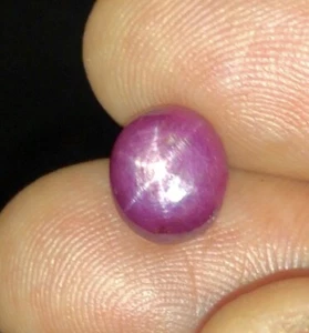 4.54ct Wonderful 100% Natural Earth Mine Star Ruby Loose Gemstone - Picture 1 of 3