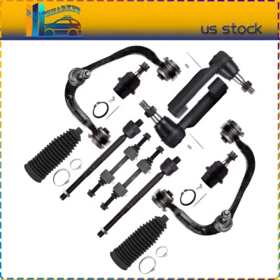 12x Brazo de control delantero y rótula extremo de varilla de amarre para Ford Expedition 2007-2015 Foto 1 de 4