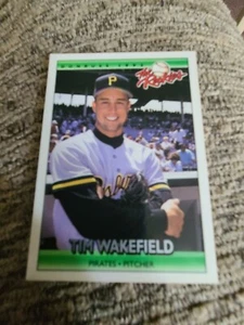 Tim wakefield 1992 Donruss The Rookies Baseball Card #121 NM/MT  - Photo 1 sur 2