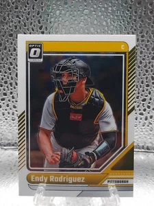 2024 Donruss Optic Base #30 Endy Rodriguez - Pittsburgh Pirates - Picture 1 of 2