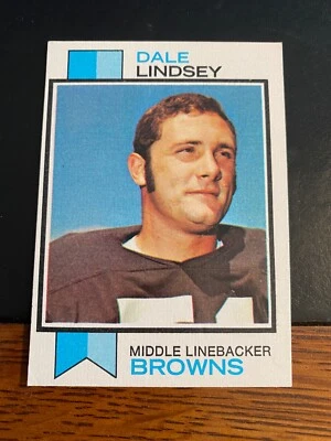 1973 TOPPS FOOTBALL #287 DALE LINDSEY! $1 SHIPPING! "A" - Image 1 of 2