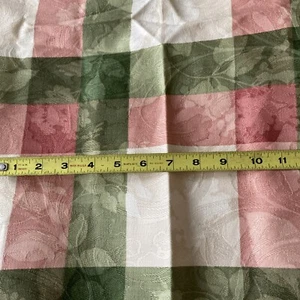 Richloom FABRIC Plaid Green Red Pink 56”wide almost 3 yards (100") - Picture 1 of 8