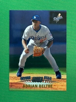 1999 Topps Stadium Club Baseball Chrome Parallel #SCC32 Adrian Beltre - Image 1 of 2