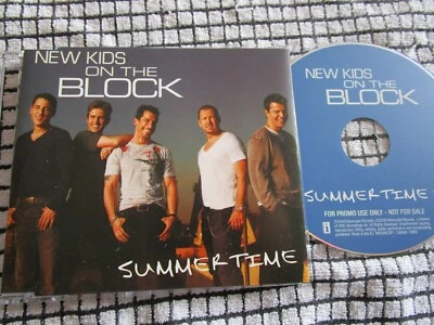 New Kids On The Block Summertime Interscope Records NKSUMCDP1 FPromo CD Single - Image 1 of 4