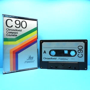🦩 1x SILVERSOUND biossido di cromo C 90 * IEC II tipo 2 * cassetta cassetta кассета * - Foto 1 di 3