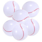 Pvc Inflatable Beach Ball Pool Party Softball Toy Blow up Baseballs