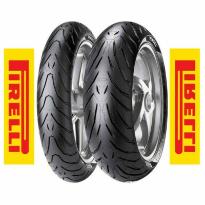 120/70-ZR17 180/55-ZR17 COPPIA GOMME MOTO Pirelli Angel St OMAGGIO VALVOLE