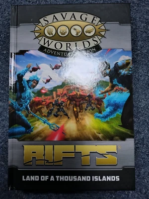 Savage Worlds Rifts Nord America Terra delle Mille Isole (Revisionato) *Dinked* - Immagine 1 di 2