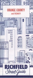 1960 Richfield Road Map: Orange County NOS - Picture 1 of 1