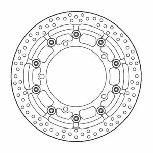 Kawasaki Z 400 ABS 2019-2020 Motorrad Masters Halo T-Floater Front Brake Disc - Imagen 1 de 5