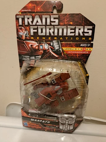 Hasbro Transformers Generations Autobot Tank Mode Warpath Action Figure MOC Cover