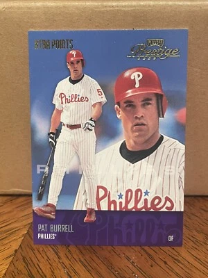 2003 Playoff Prestige Xtra Points Purple #156 Pat Burrell /150 Phillies 3152 - Image 1 of 2
