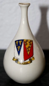 Spalding Coat of Arms Vintage Souvenir Carlton China Crested Ware Souvenir - Picture 1 of 6