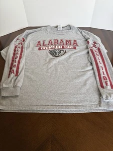 Camiseta Alabama Crimson Tide XL manga larga multicolor usada - Imagen 1 de 11