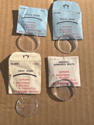 RELOJ BULOVA ACCUTRON CRISTALES (4) SNORKEL BLINDADO BLANCO, PRESIÓN Y CÚPULA A PRESIÓN 1126 Foto 1 de 4