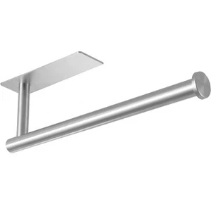 Under Cabinet Paper Towel Holder for Kitchen, Adhesive Paper Towel Roll Rack ... - Picture 1 of 7