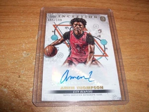 2022-23 Topps Inception OTE Basketball Amen Thompson Auto Card 95/199 Houston - Picture 1 of 2