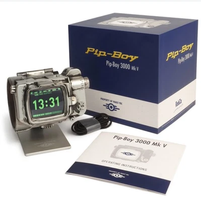 Fallout Pip Boy 3000 MK V Die-Cast Replica Vault 33 Figure Wand Co 2024 SEALED! - Image 1 of 3