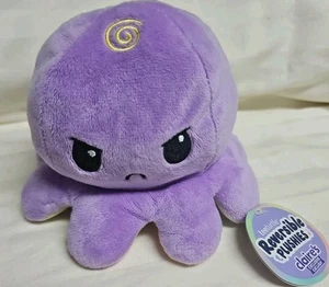 TeeTurtle - Oktopus Plüschtier Regenbogen + Lila Das Original Wende NEU! - Bild 1 von 4