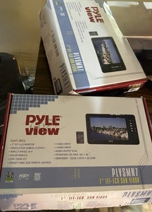 7 Headrest Pyle View Monitors. All New. Custom Car Audio And Video! - Picture 1 of 4