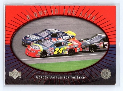 1999 Upper Deck Road to the Cup #JG9 Jeff Gordon A Day in the Life: Jeff Gordon - Image 1 of 2