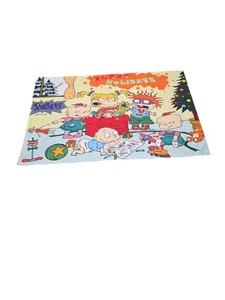 Striscione da parete Rugrats Nickelodeon Natale Buone Feste 59x40in - Foto 1 di 5