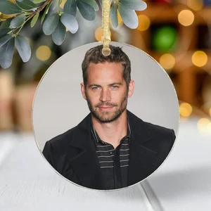 Paul Walker Christmas Ornament - Celebrity Ornament Gifts for Fans - Picture 1 of 5