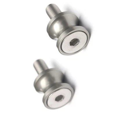 Pequeños carretes basculantes de titanio de 6 mm deslizadores para Dorsoduro 750 17 16 15 14 13 12 Foto 1 de 4